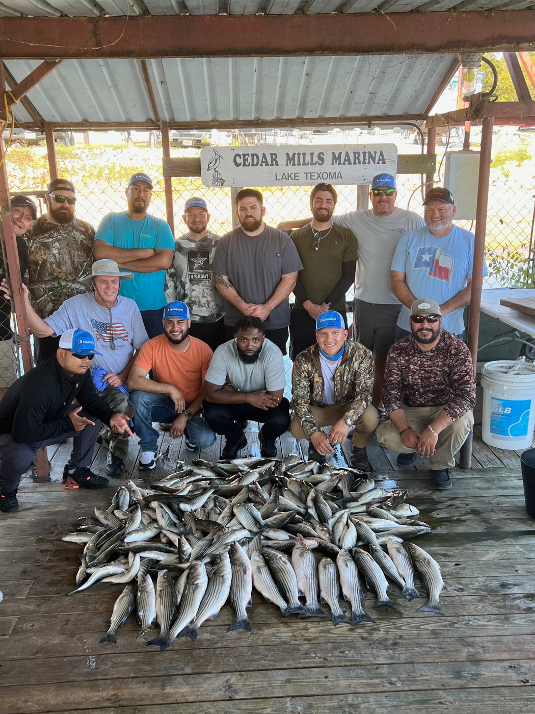 Lake Texoma Fishing Trips at work