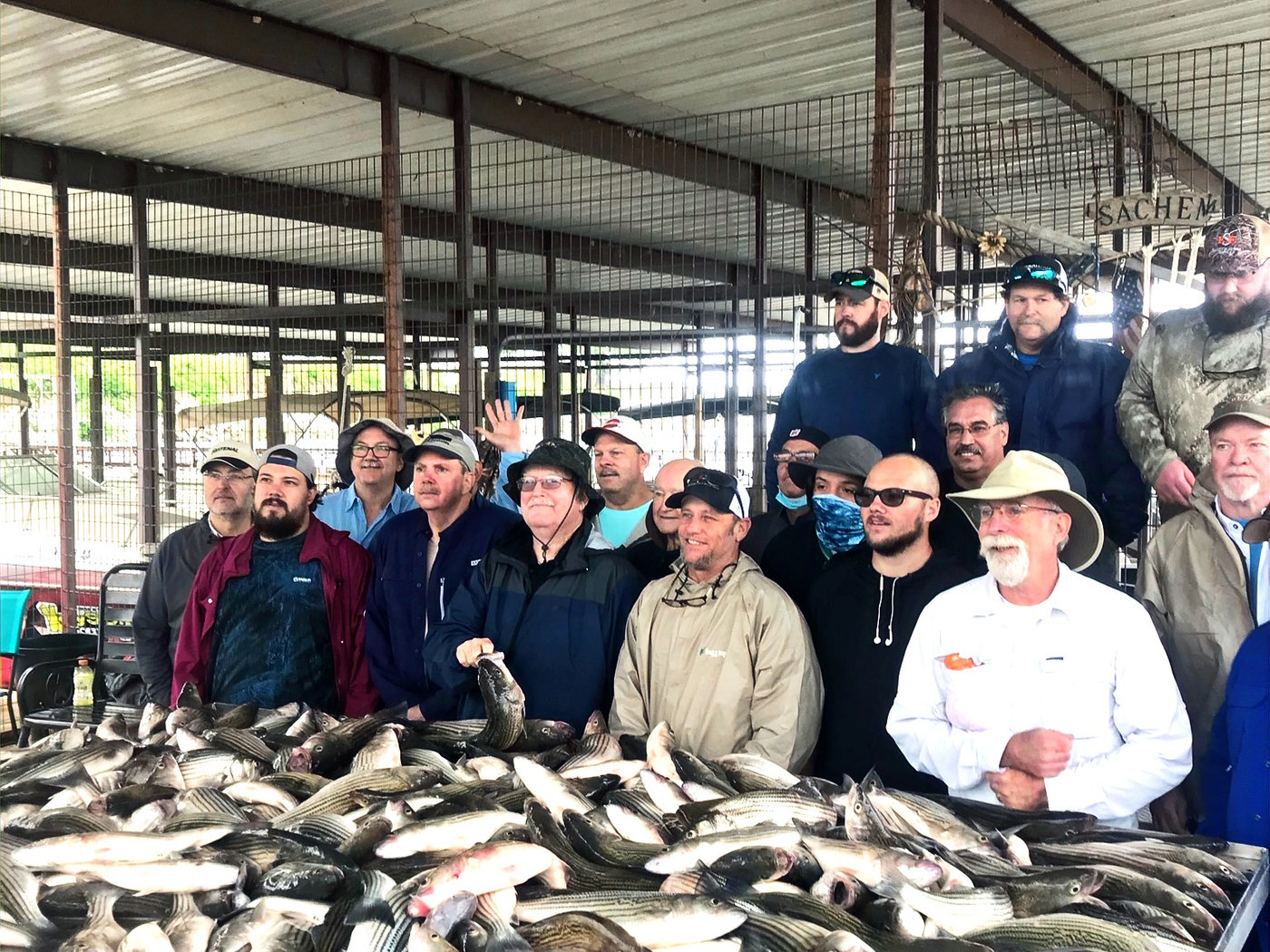 Striper Fishing Trips in Denison, TX